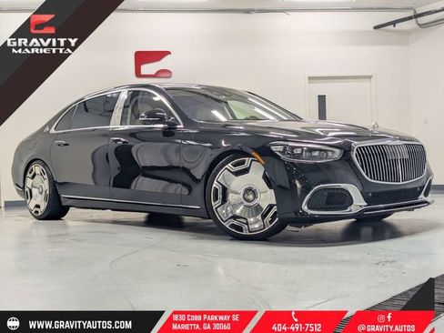 Used 2022 Mercedes-Benz Maybach S 580 4MATIC w/ Manufaktur Leather Package image 1