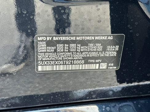 New 2026 BMW X6 xDrive40i w/ Climate Comfort Package image 35