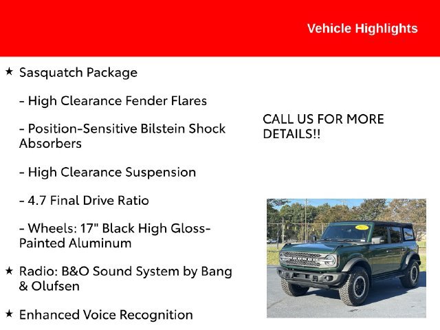 Used 2022 Ford Bronco Badlands AWD/4WD image 25
