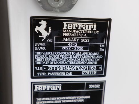 Certified 2023 Ferrari Roma image 54