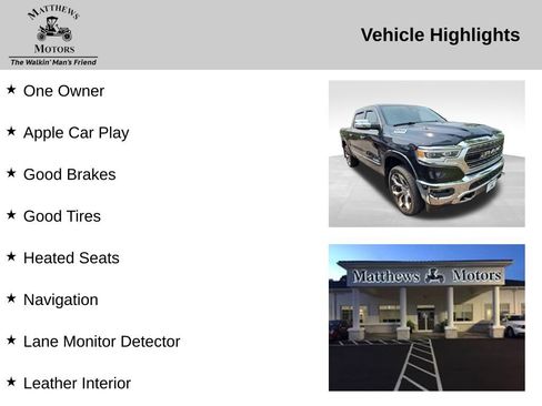 Used 2021 RAM 1500 Limited AWD/4WD image 12