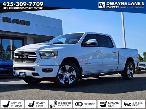 Used 2023 RAM 1500 Laramie AWD/4WD image 1