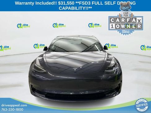 Used 2022 Tesla Model 3 Long Range AWD/4WD image 2