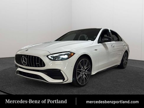 Used 2025 Mercedes-Benz C 43 AMG 4MATIC Sedan image 1