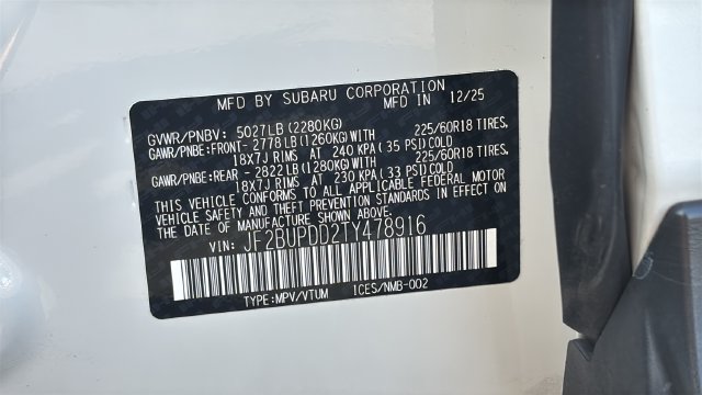 Used 2026 Subaru Outback Limited AWD/4WD image 28