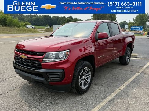 Used 2021 Chevrolet Colorado W/T w/ Custom Special Edition AWD/4WD image 1