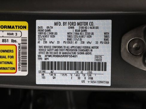 Used 2024 Ford Bronco Sport Big Bend w/ Convenience Package AWD/4WD image 31