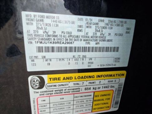 Used 2024 Ford Expedition Limited RWD image 28