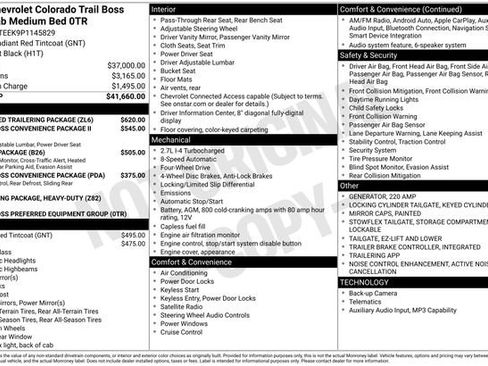 Certified 2023 Chevrolet Colorado Trail Boss w/ Advanced Trailering Package image 30