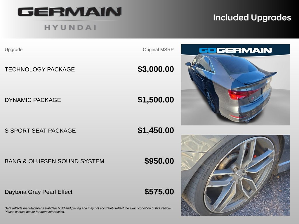 Used 2017 Audi S3 Premium Plus w/ Technology Package AWD/4WD image 15