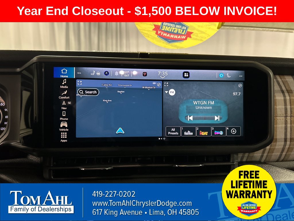 New 2026 Jeep Gladiator Sport AWD/4WD image 15