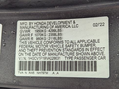 Used 2022 Honda Accord LX image 29