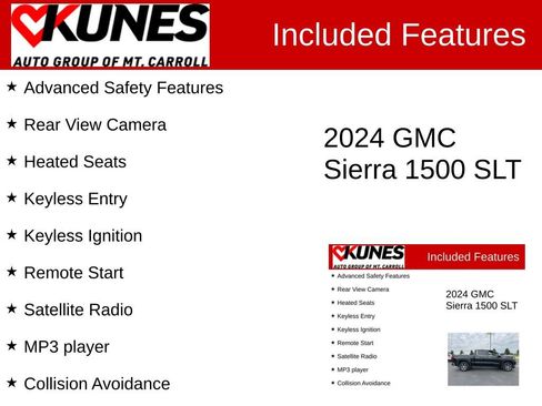 Used 2024 GMC Sierra 1500 SLT w/ X31 Off-Road Package AWD/4WD image 3