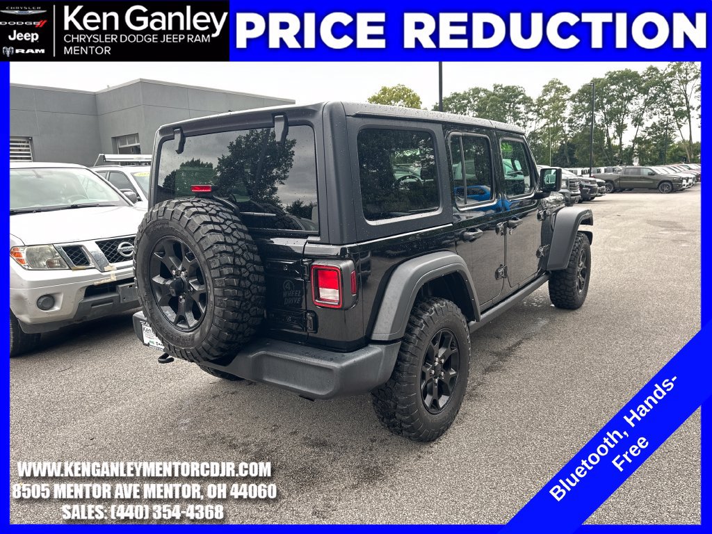 Certified 2021 Jeep Wrangler Unlimited Sport AWD/4WD image 10