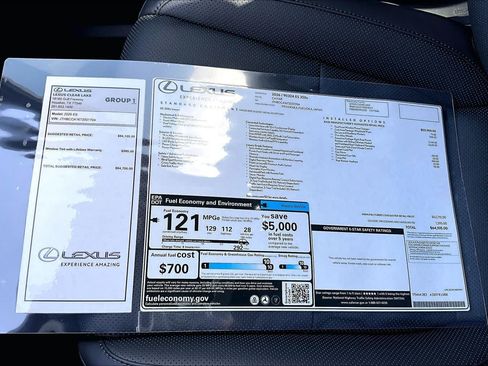 New 2026 Lexus ES 350e FWD image 21