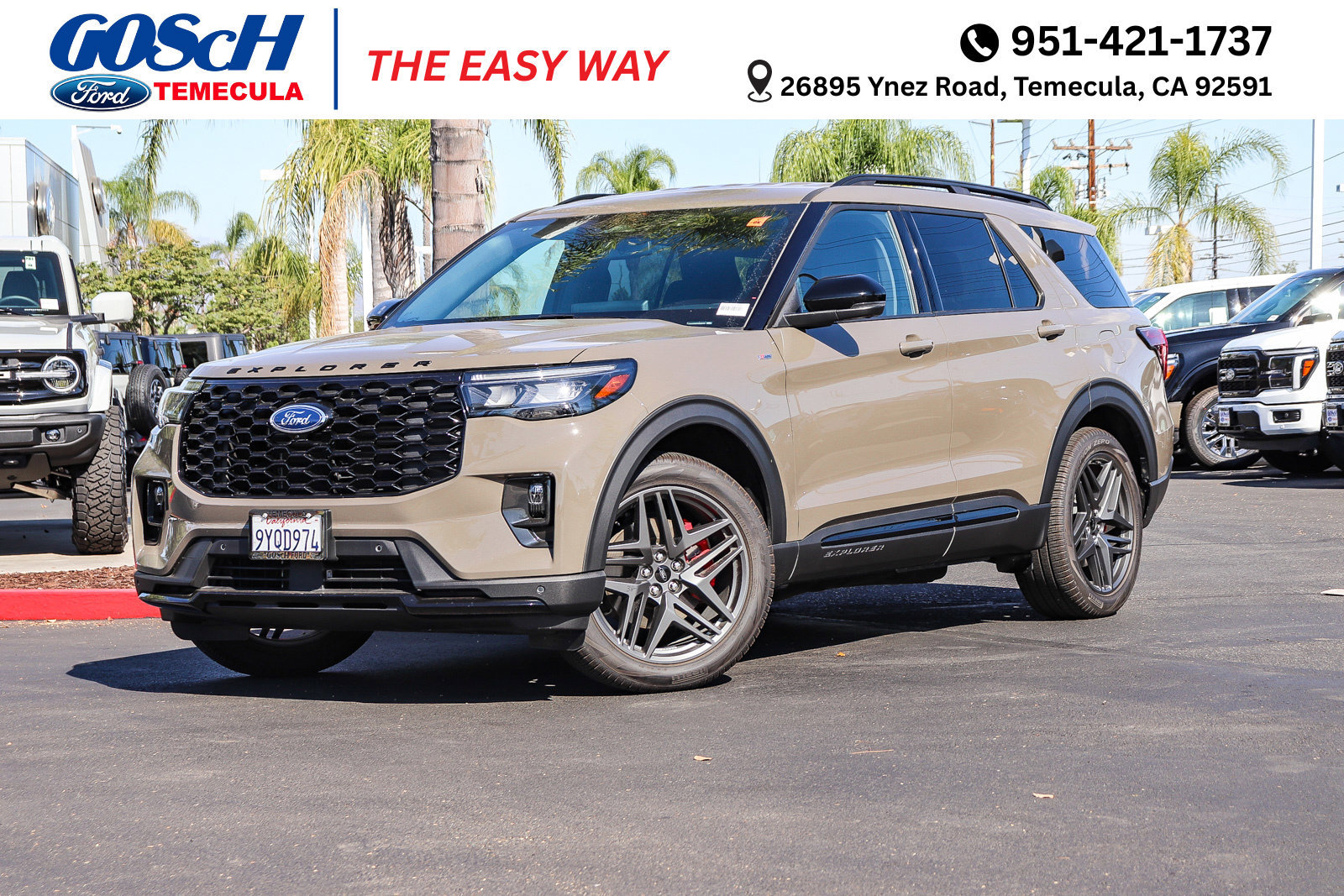 Used 2026 Ford Explorer ST-Line w/ ST-Line Street Pack RWD image 1