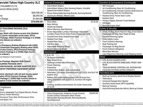 Used 2021 Chevrolet Tahoe High Country RWD image 10
