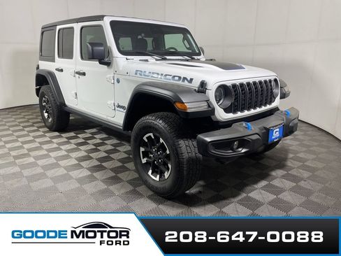 Used 2024 Jeep Wrangler Unlimited Rubicon 4xe AWD/4WD image 2