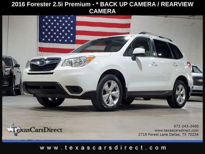 Used 2016 Subaru Forester 2.5i Premium