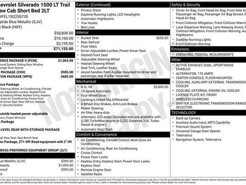 Used 2025 Chevrolet Silverado 1500 LT Trail Boss w/ Convenience Package II image 35