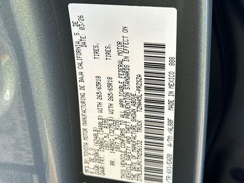New 2026 Toyota Tacoma TRD Off-Road AWD/4WD image 34