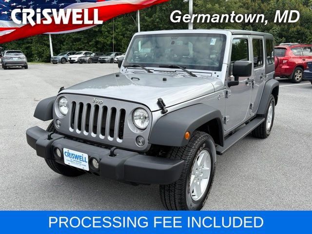 Used 2018 Jeep Wrangler Unlimited Sport S AWD/4WD image 1