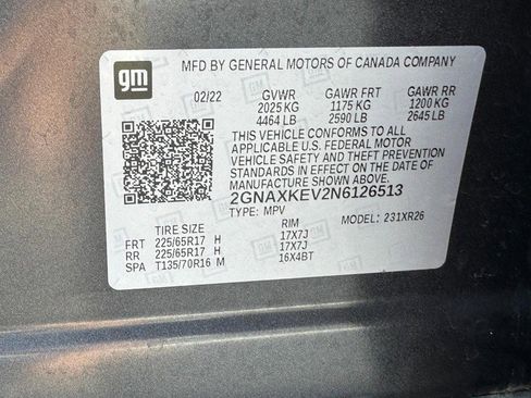 Used 2022 Chevrolet Equinox LT FWD image 23