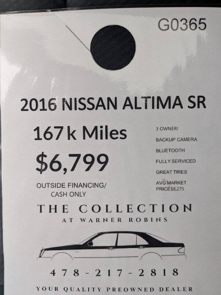 Used 2016 Nissan Altima 2.5 SR FWD image 2