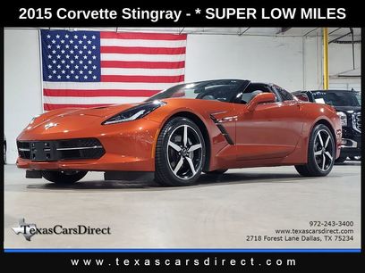 Used 2015 Chevrolet Corvette Stingray Coupe w/ Carbon Flash Badge Package
