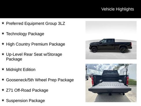 Used 2025 Chevrolet Silverado 3500 High Country w/ High Country Premium Package AWD/4WD image 3