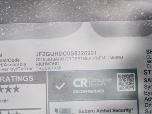 New 2025 Subaru Crosstrek 2.0i Premium image 26