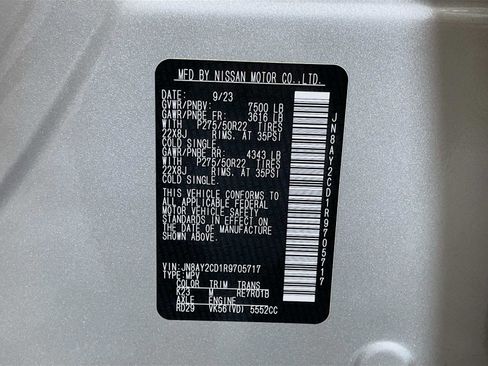 Certified 2024 Nissan Armada Platinum image 33