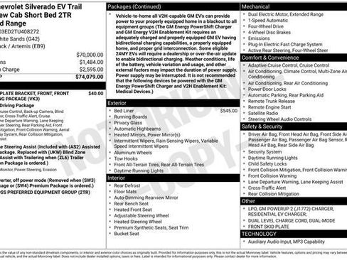 Used 2026 Chevrolet Silverado EV Trail Boss image 3