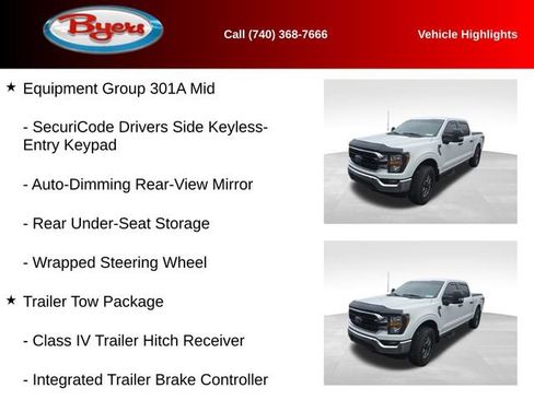 Used 2023 Ford F150 XLT w/ Equipment Group 301A Mid image 13