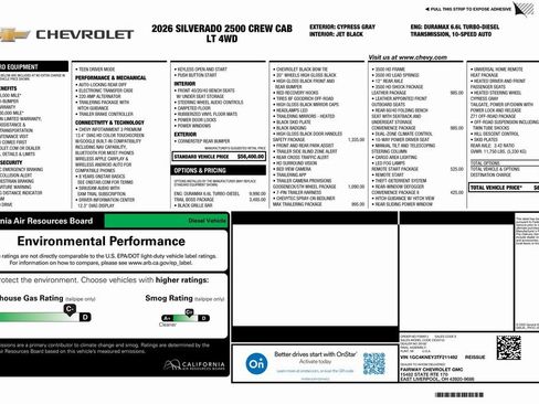 New 2026 Chevrolet Silverado 2500 LT w/ Trail Boss Package image 4