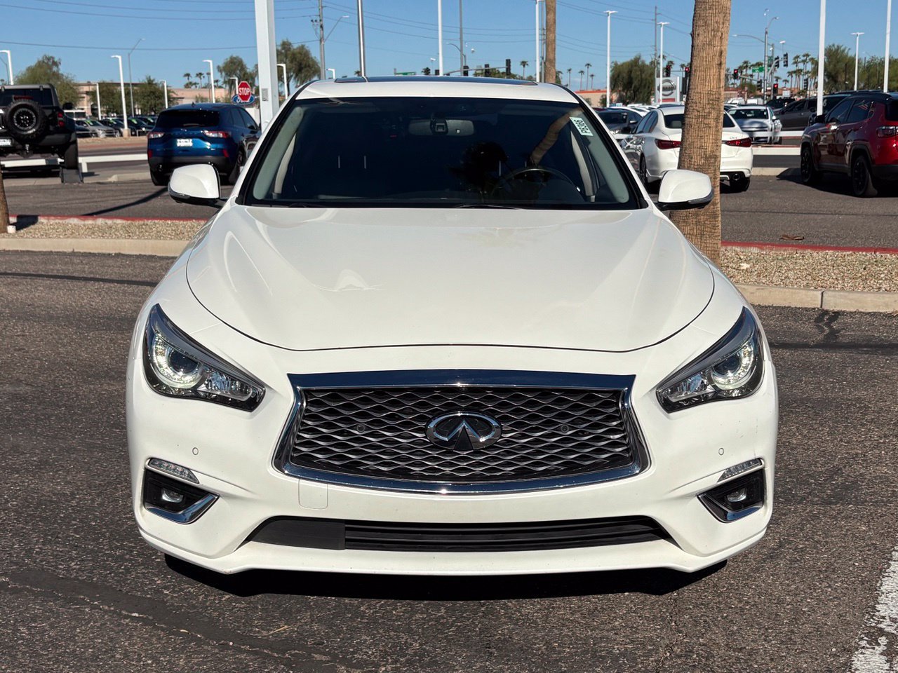 Used 2023 INFINITI Q50 Luxe w/ Cargo Package RWD image 9