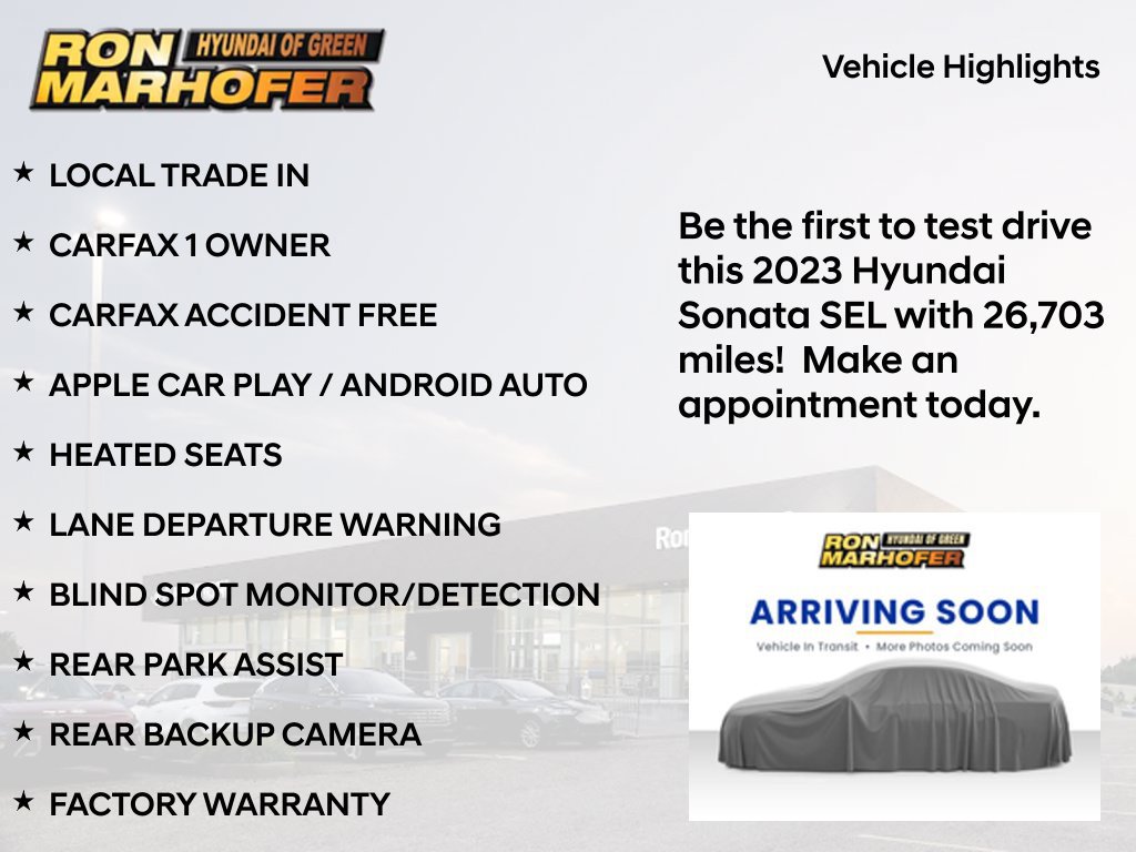 Used 2023 Hyundai Sonata SEL w/ Convenience Package FWD image 2