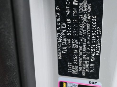 Used 2023 Kia Stinger GT2 w/ Red Interior Color Package image 16