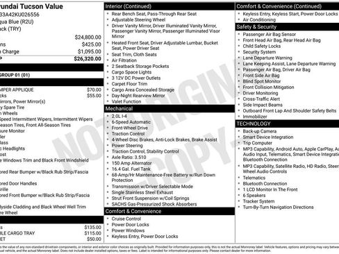 Used 2019 Hyundai Tucson Value FWD image 11