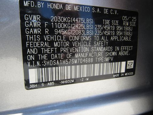 Certified 2025 Acura ADX A-Spec FWD image 29