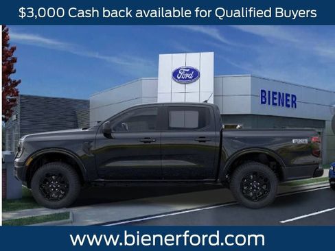 New 2025 Ford Ranger XLT w/ Equipment Group 301A High image 3
