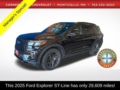 Used 2025 Ford Explorer ST-Line w/ ST-Line Street Pack AWD/4WD image 1