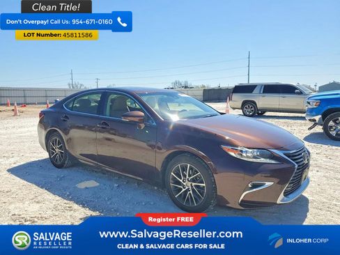 Used 2016 Lexus ES 350 w/ Luxury Package w/Wood Trim image 5