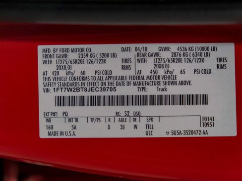 Used 2018 Ford F250 Lariat w/ Lariat Ultimate Package image 69