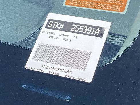 Certified 2024 Toyota Camry SE FWD image 37