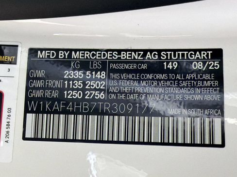 Certified 2026 Mercedes-Benz C 300 4MATIC Sedan image 24
