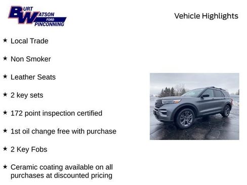 Used 2023 Ford Explorer XLT w/ Equipment Group 202A image 10