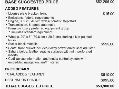 Used 2017 Cadillac XT5 Premium Luxury image 19