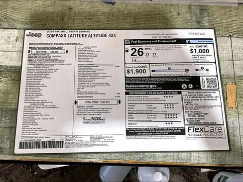 New 2026 Jeep Compass Latitude image 13