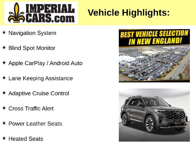 Used 2026 Ford Explorer Platinum w/ LUX Leather Package AWD/4WD image 3